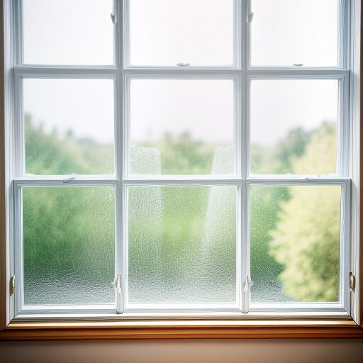 Window cleaning in the rain